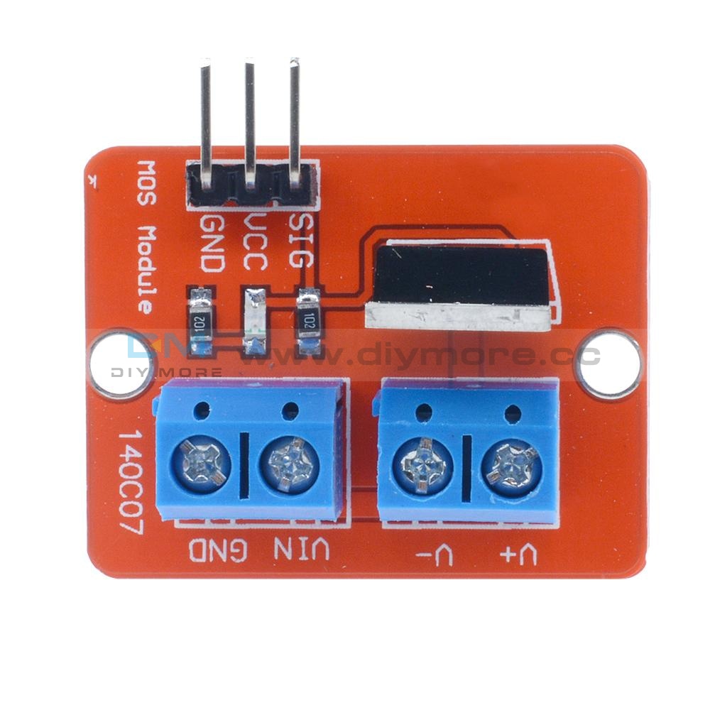 IRF520 MOSFET Switch Breakout Board Module For Arduino, Raspberry Pi – 3.3V/5V Logic Compatible