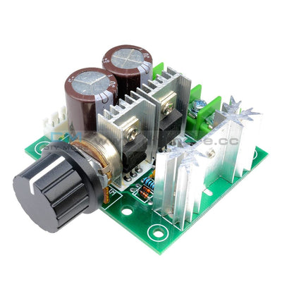 60A 10-55V DC Brush Motor Speed Controller Digital LCD Slow Run/Stop Timer  Reversible 