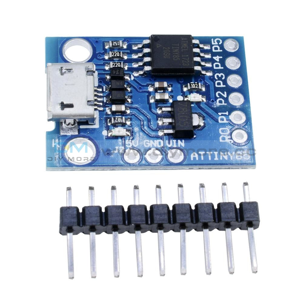 Digispark ATTINY85 USB Development Board – Micro USB, Arduino-Compatible Kickstarter Clone