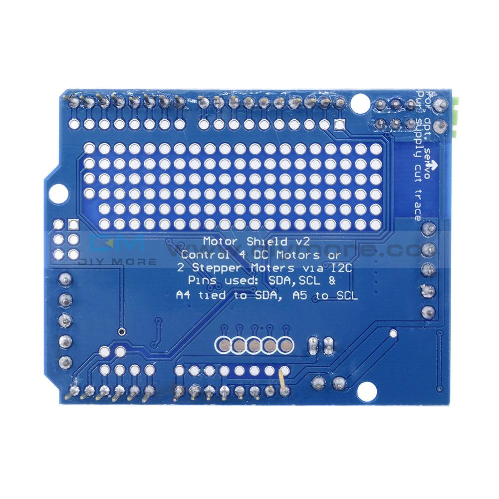 Motor/Stepper/Servo/Robot Shield for Arduino I2C v2 Kit w/ PWM Driver ...