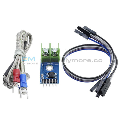 1Set Max6675 K-Type Thermocouple Temperature Sensor Board -200~1300C Range Spi Module 4Pins Wire 5V