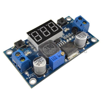 Lm2596 Step-Down Buck Power Converter Dc 4.0~40 To 1.3-37V Voltmeter Module Step Down