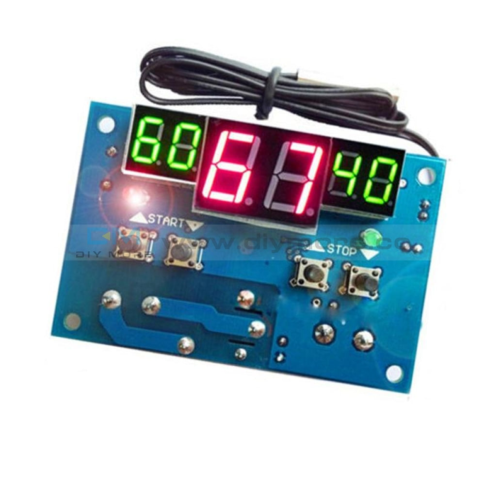 W1401 Dc 12V Led Digital Thermostat Temperature Controller Thermometer Heating Cooling Control