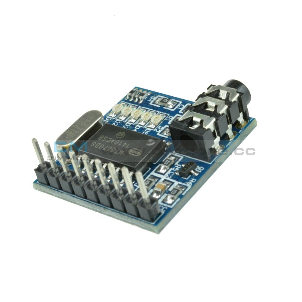 Mt8870 Dtmf Audio Voice Telephone Speech Decoder Board Module Led Indicators With Pins