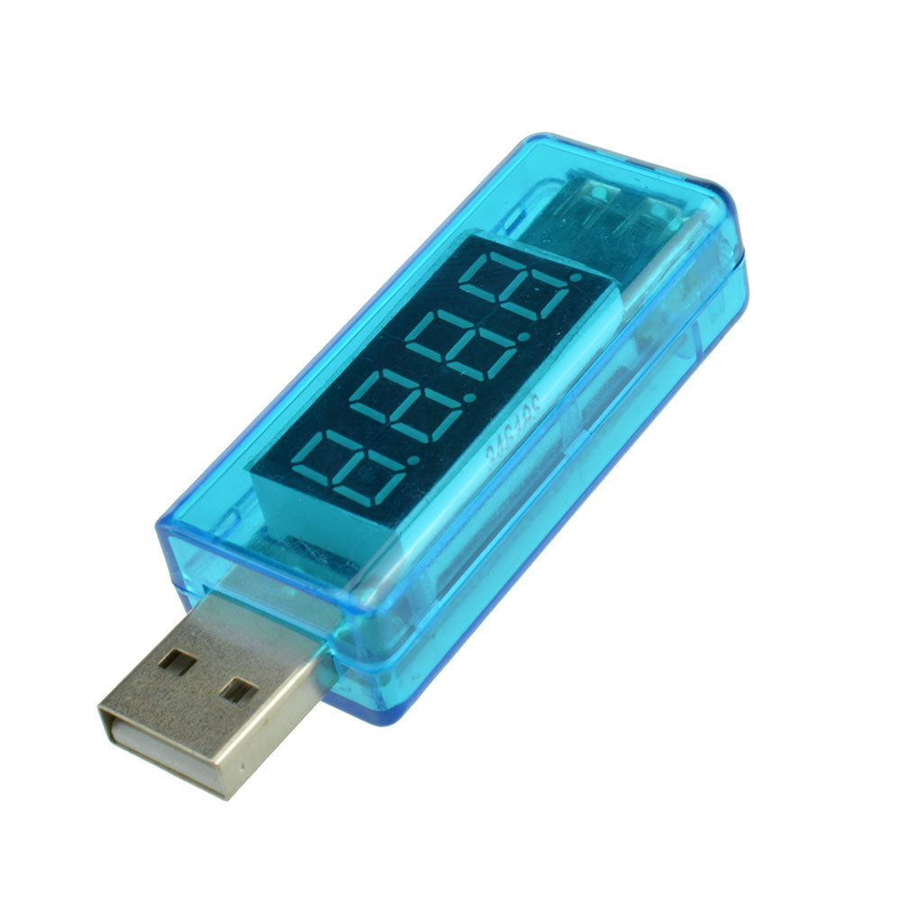 NEW 0.4inch LED 4-Digit Red Display USB Power Charger Voltage Current Tester