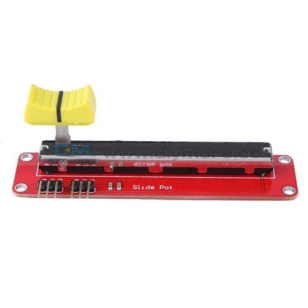 10K Linear Slide Potentiometer Module Dual Output Arduino Avr Electronic Block Function