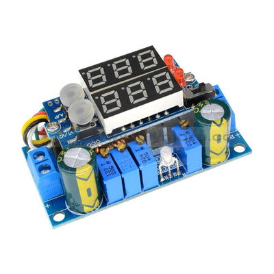 5A Mppt Solar Panel Controller Dc-Dc Step-Down Cc/cv Charging Module Led Dual/single Display Step