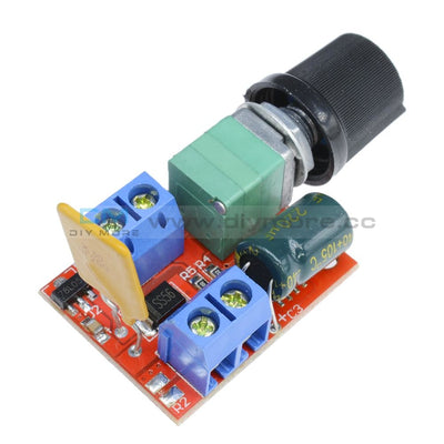 Mini Dc 5A Motor Pwm Speed Controller 3V-35V Control Switch Led Dimmer