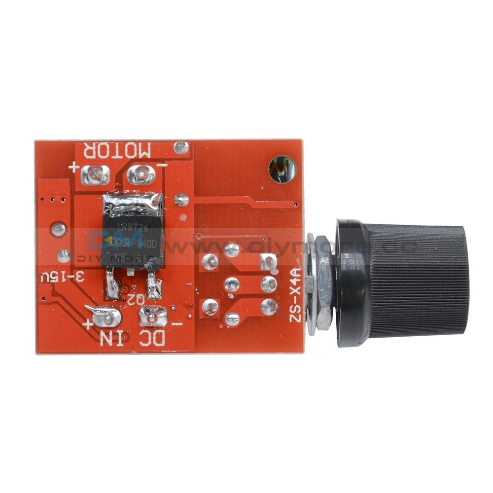 Mini Dc 5A Motor Pwm Speed Controller 3V-35V Control Switch Led Dimmer