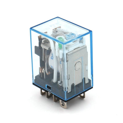 Transparent Shell Relay DC 12V 10A Coil Power Relay LY2NJ Small Relay Omron Module DPDT