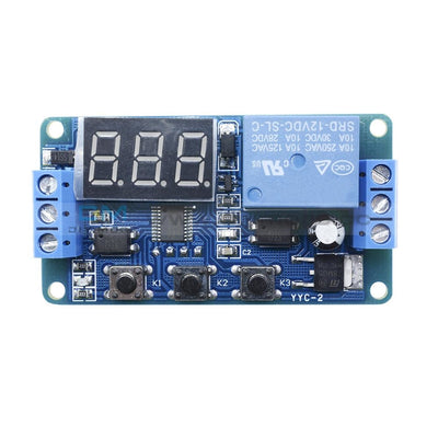 12V Led Automation Delay Timer Control Switch Relay Module Without Case