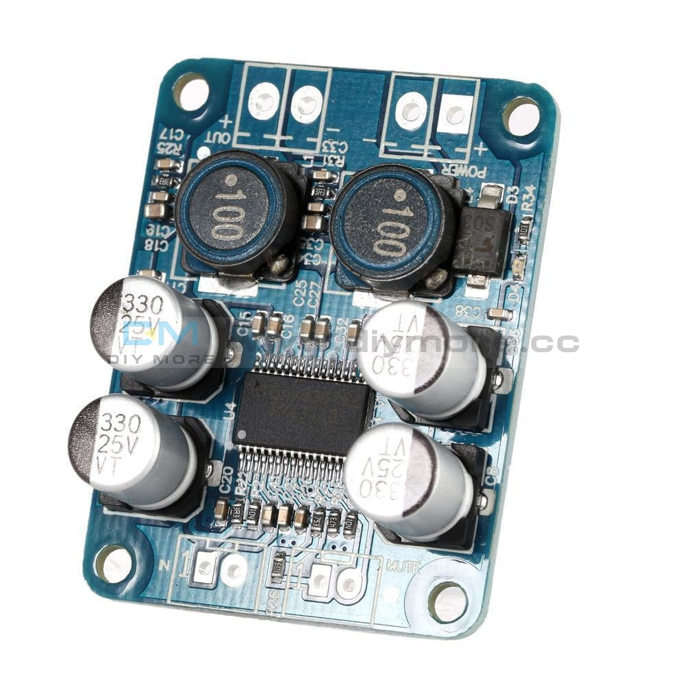 Dc 5V 6W+6W 2 Ch Channel Stereo Bluetooth Amplifier Board Module Lithium Battery Powered For