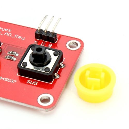 Analog 5 Button AD Keyboard Electronic Blocks Simulate Five Key Module ...