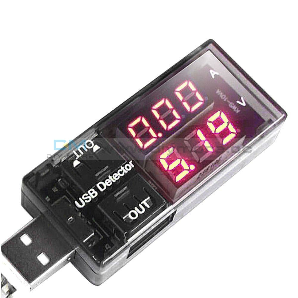 USB Power Meter LCD USB Tester Detector Voltmeter ... – Vicedeal