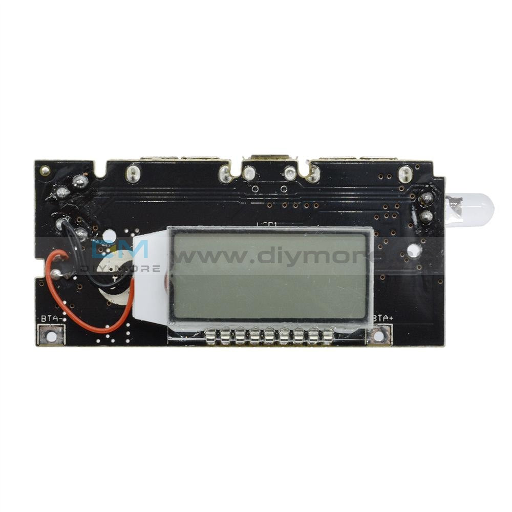 Dual Usb 5V 1A 2.1A Mobile Power Bank 18650 Battery Charger Pcb Lcd Display Diy Module