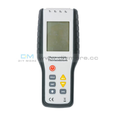 4-Channel K-Type Digital Thermometer Thermocouple Sensor -200~1372°C/2501°F Thermostat