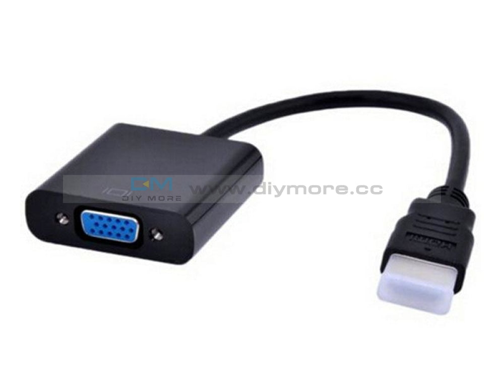 New 1080P Hdmi Male To Vga Female Converter Adapter Cable For Pc Dvd Hdtv Tv Module