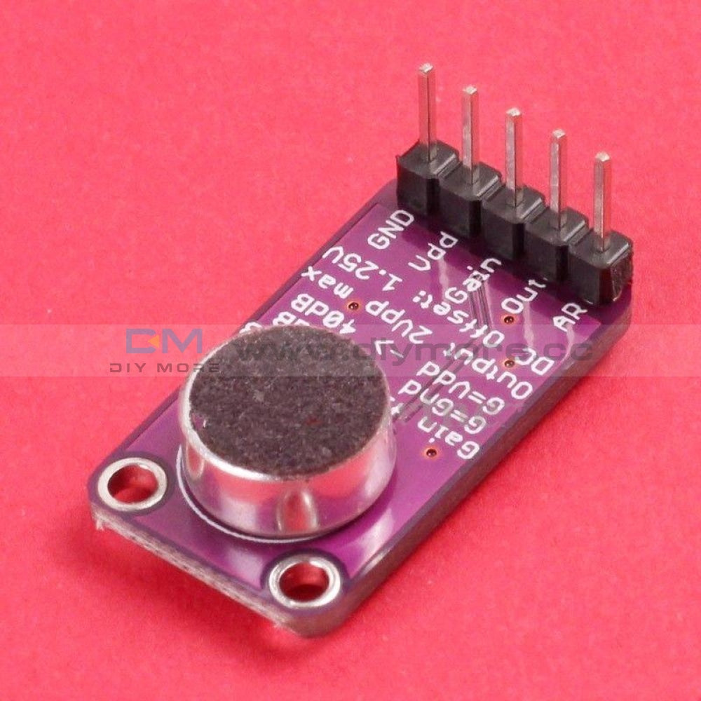 Max9814 Electret Microphone Amplifier Module Agc Auto Gain Control For Arduino M Board