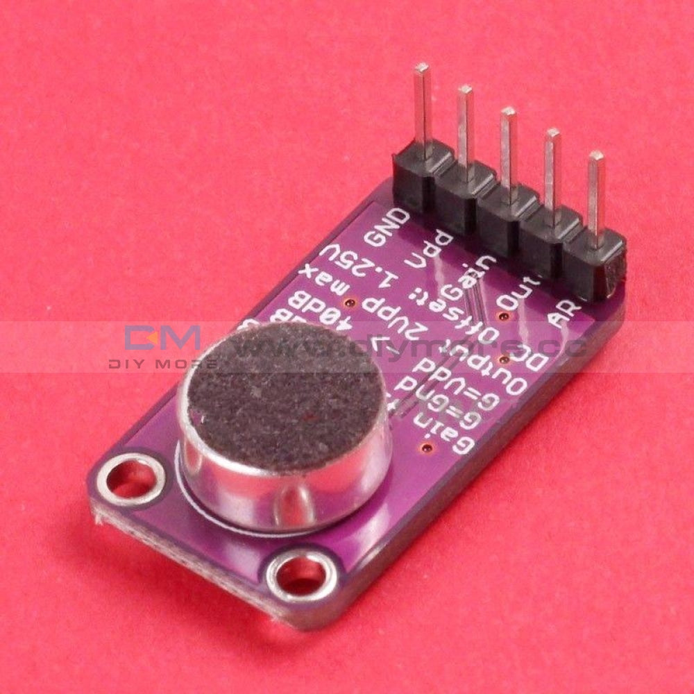 MAX9814 Electret Microphone Amplifier Module AGC Auto Gain Control for ...
