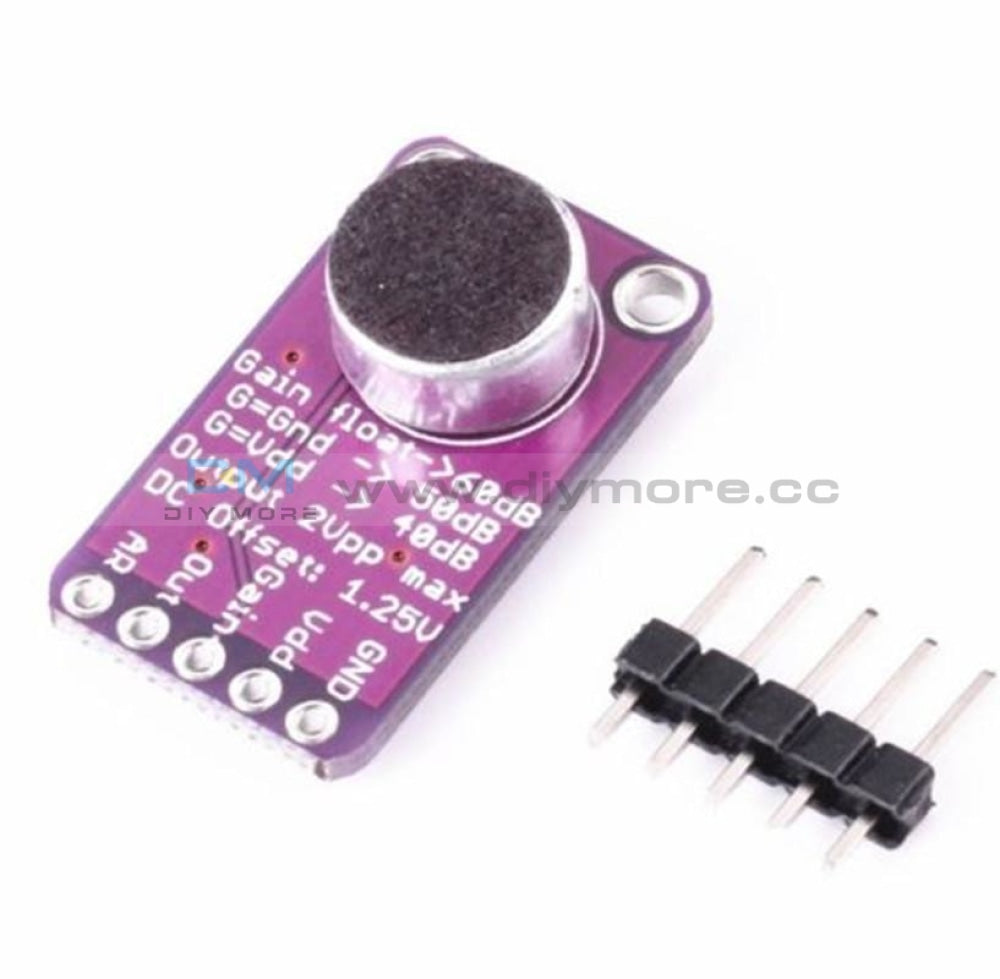 MAX9814 Electret Microphone Amplifier Module AGC Auto Gain Control for ...
