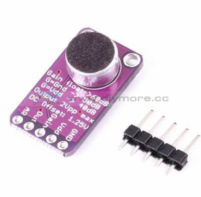 Max9814 Electret Microphone Amplifier Module Agc Auto Gain Control For Arduino M Board