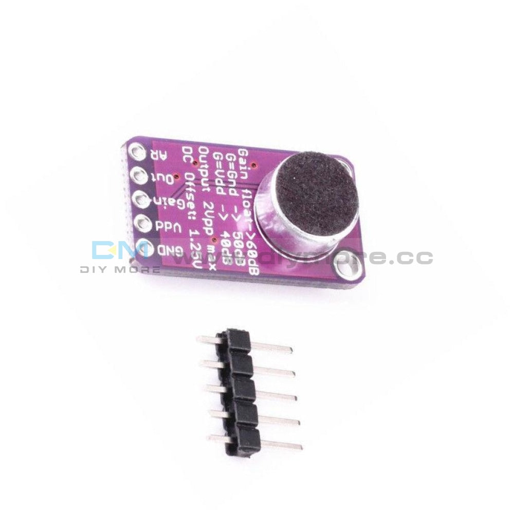 MAX9814 Electret Microphone Amplifier Module AGC Auto Gain Control for ...