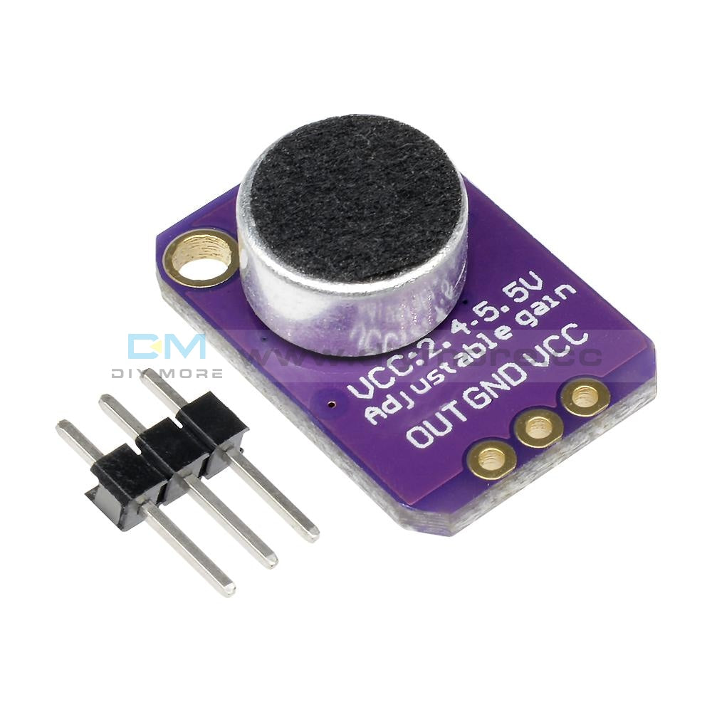 Electret Microphone Amplifier MAX4466 With Adjustable Gain For Arduino ...