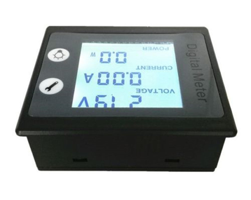 AC 260V 100A Digital LCD Panel Volt AMP Meter Power Energy Ammeter Voltmeter