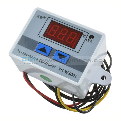 W3001 Dc 24V Led Digital Display Temperature Controller Switch Sensor Meter Thermostat