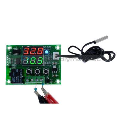 Dc 12V Digital Thermostat Temperature Control Switch Module Dual Led Multi-Function Cycle Timer