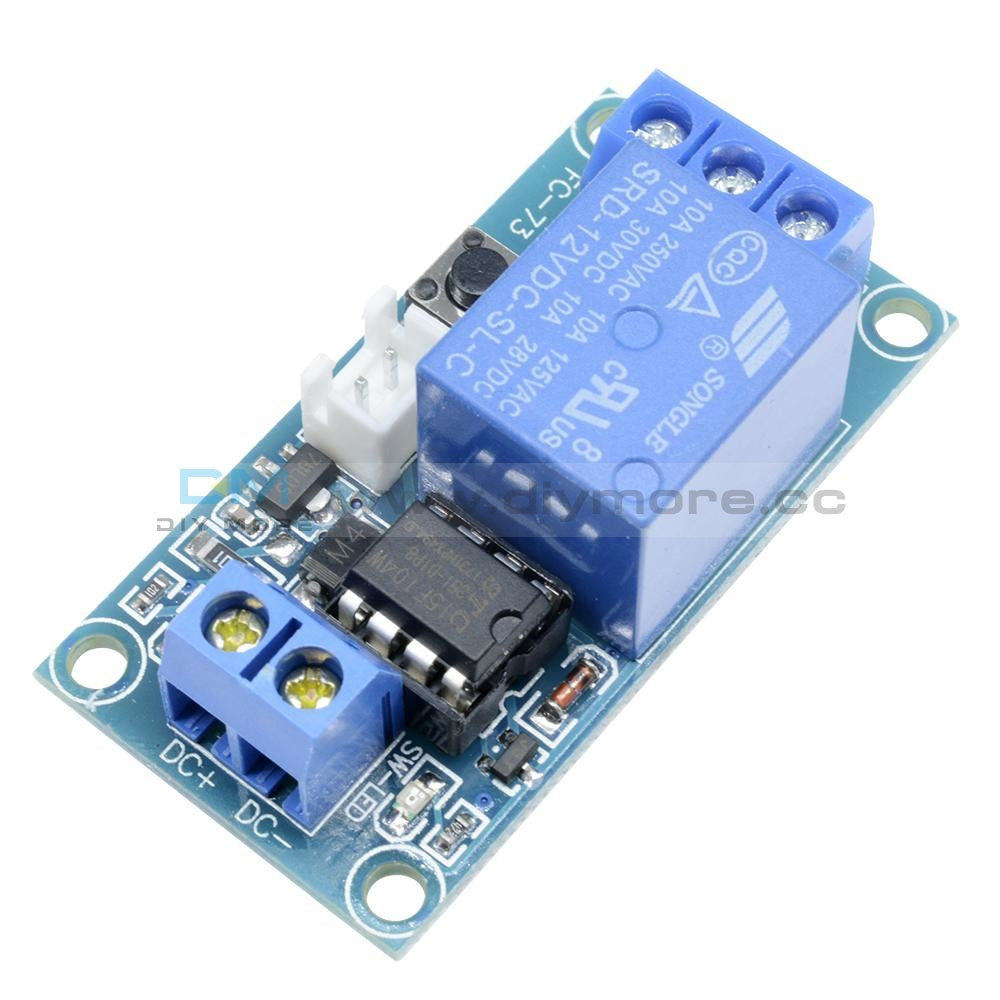 12V 1 Channel Latching Relay Module With Touch Bistable Switch Mcu Control 1-Channel Delay