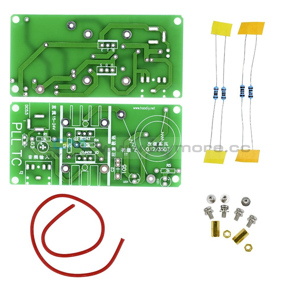 15W DIY Mini Tesla Coil Plasma Speaker Set Electronic Field Music Proj –  diymore