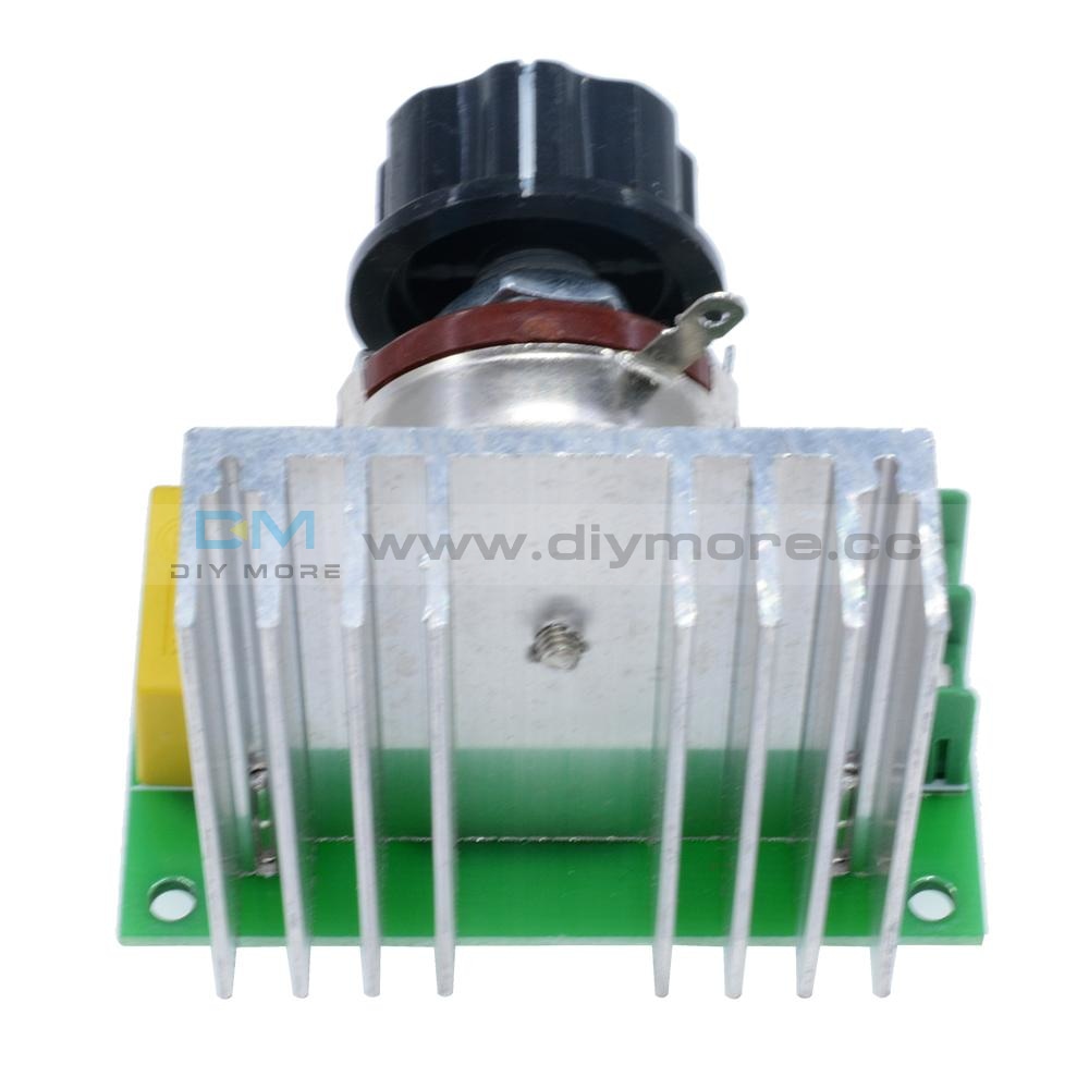 4000W Ac 220V Scr Voltage Regulator Speed Controller Dimmer Thermostat Module Motor