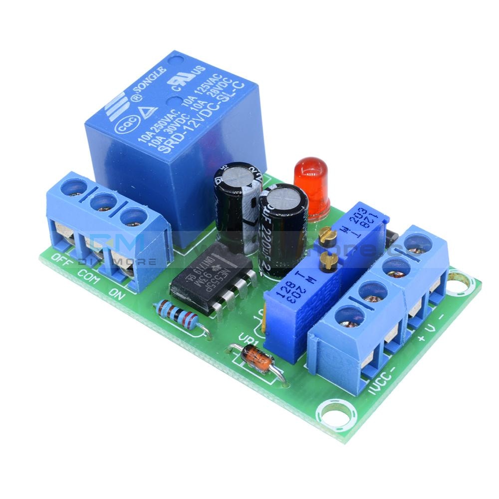 12V Smart Charger Power Control Board Storage Battery Charging Controller Module Interface