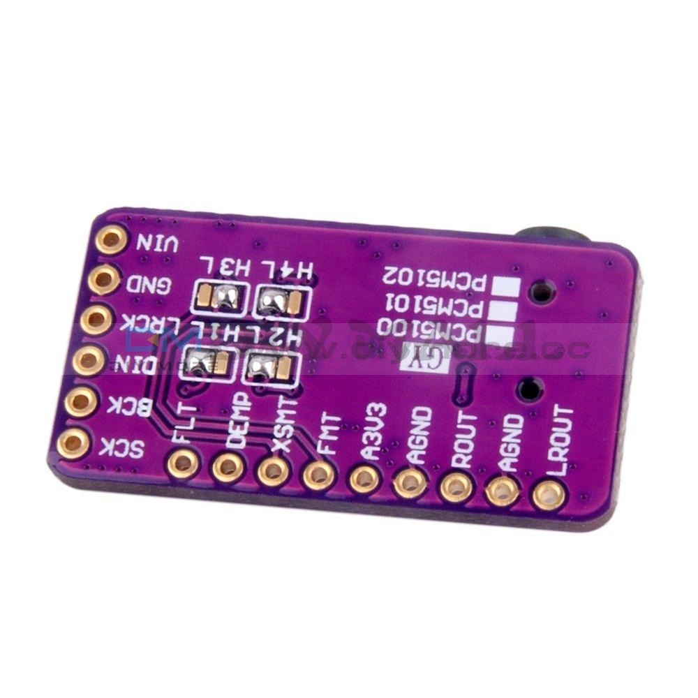 Interface I2S Pcm5102 Dac Decoder Gy-Pcm5102 Player Module For Raspberry Pi