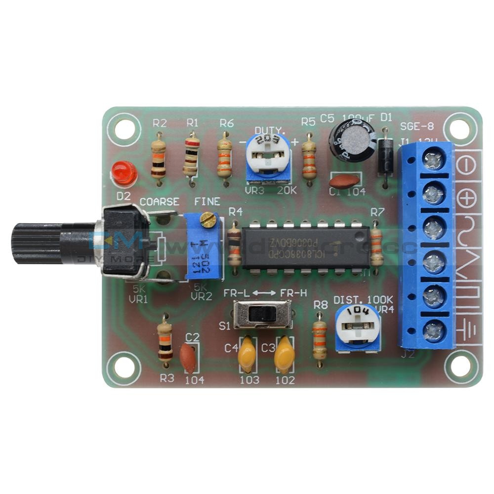 iHaospace ICL8038 Monolithic Function Signaal Generator Module Sine Square Triangle Function Generator iHaospace ICL8038 Monolithic Function Signaal Generator Module Sine Square Triangle Function Generator