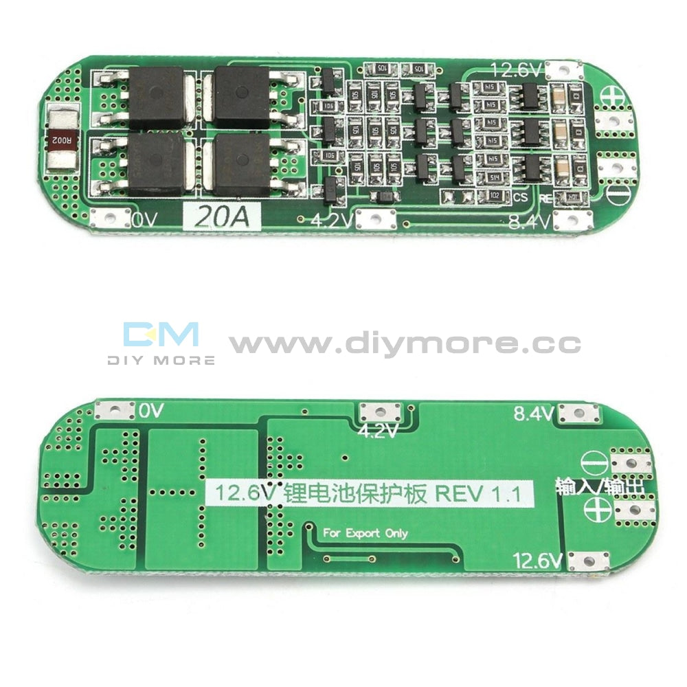 3S 20A Li-ion Lithium Battery 18650 Charger PCB BMS Protection