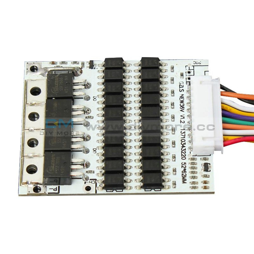 Oumefar 10S 36V 40A BMS Board - Li-ion Battery Protection Board With Balance For 10 Cell Series