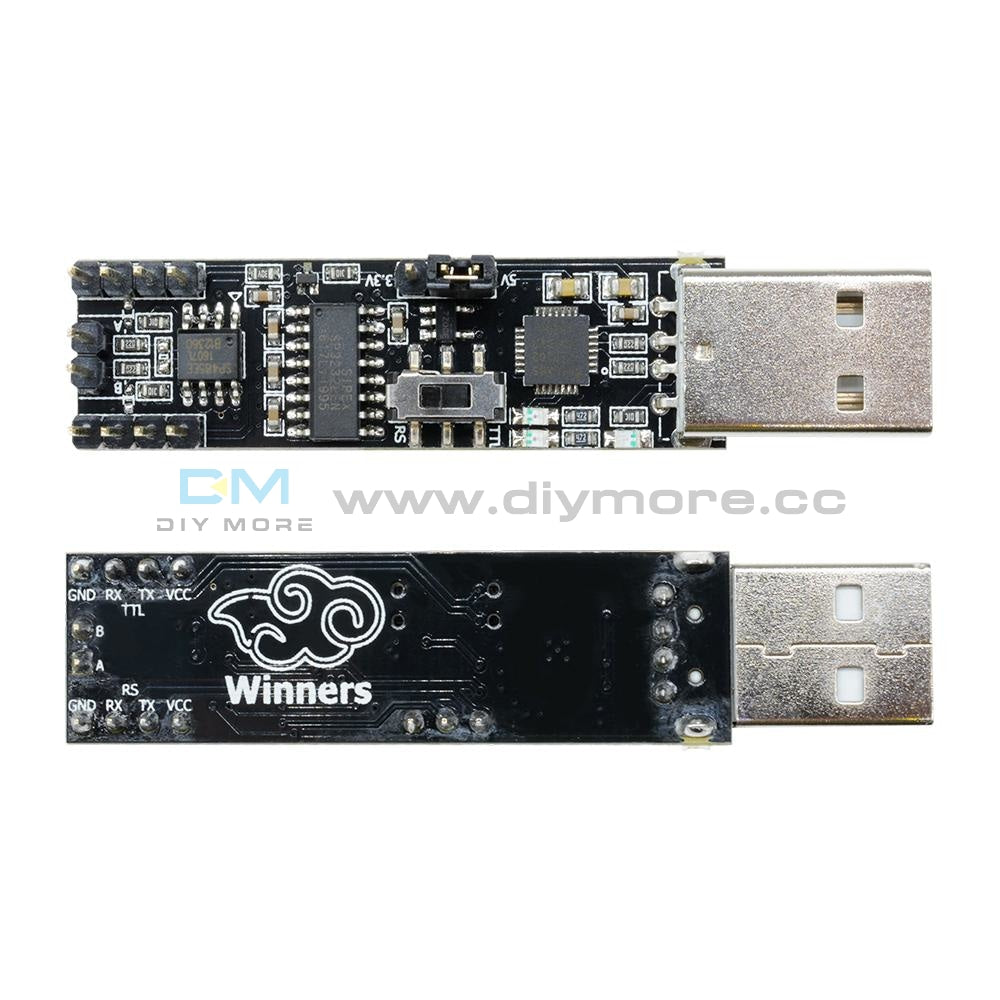 3In1 5V 3.3V Usb To Rs485 Rs232 Ttl Serial Port Converter Board Module Cp2102 Interface