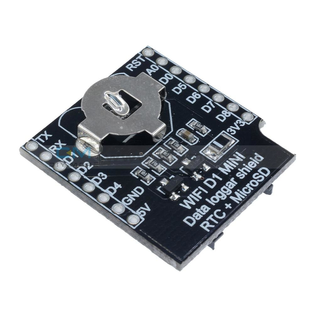 Micro SD Wemos D1 Mini Data Logger Shield+RTC DS1307 Clock for Arduino ...