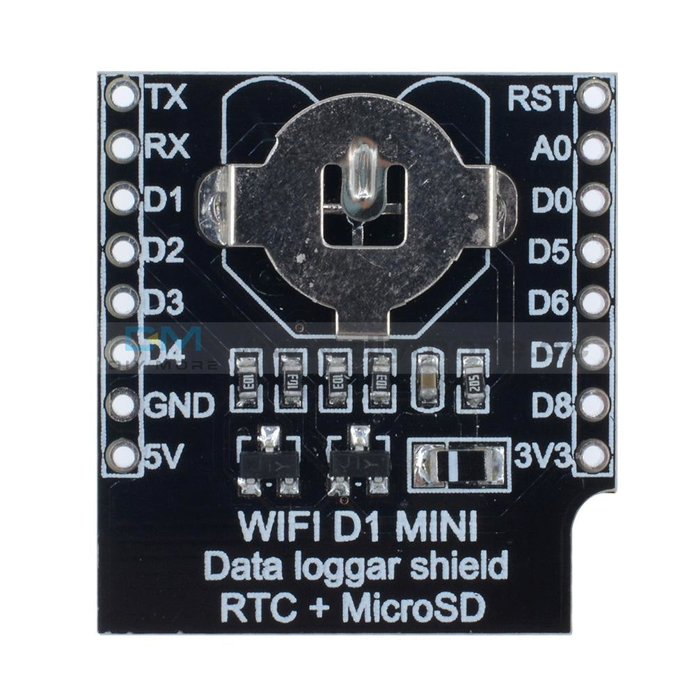 Micro SD Wemos D1 Mini Data Logger Shield+RTC DS1307 Clock for Arduino ...