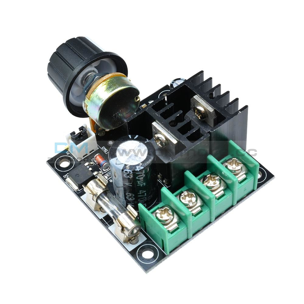 10A Motor Speed Controller Module Pwm Dc 12V-40V Variable Volt Regulator Cooling Fans Dimmer