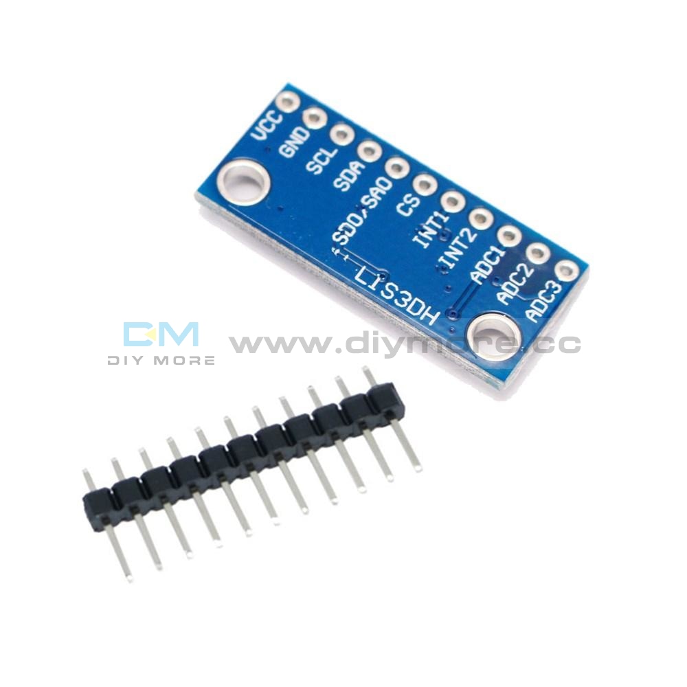 Lis3Dh 3-Axis Acceleration Development Board Temperature Sensor Replace Adxl345 Humidity Module