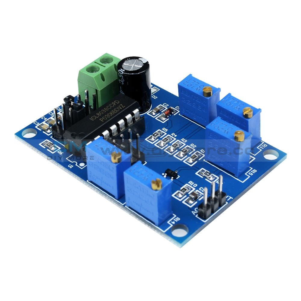 Icl8038 Low/medium Frequency Signal Source Waveform Sine Generator Module Interface