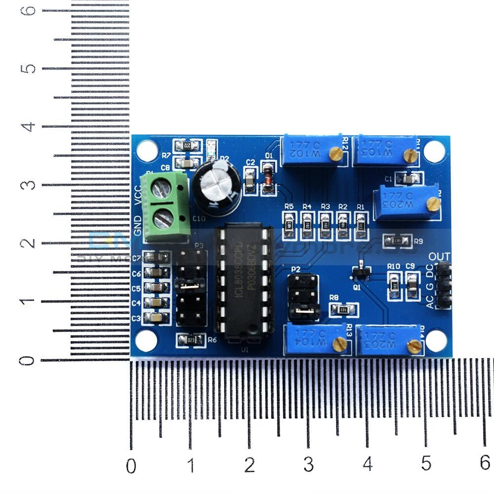 Icl8038 Low/medium Frequency Signal Source Waveform Sine Generator Module Interface