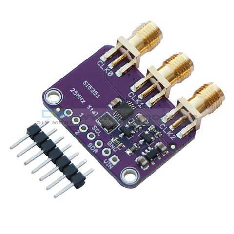 Si5351A I2C 25Mhz Clock Generator Breakout Board 8Khz To 160Mhz For Arduino Module