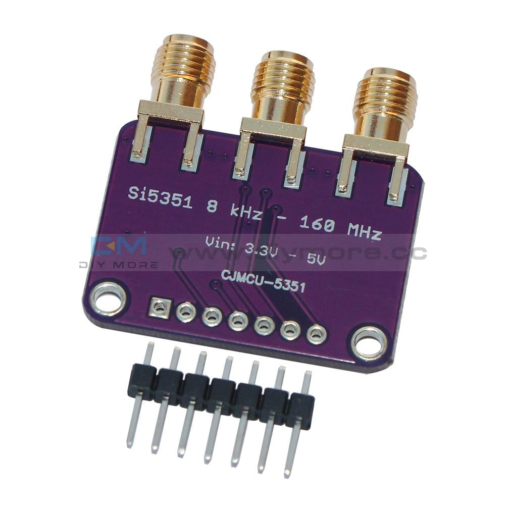 Si5351A I2C 25Mhz Clock Generator Breakout Board 8Khz To 160Mhz For Arduino Module