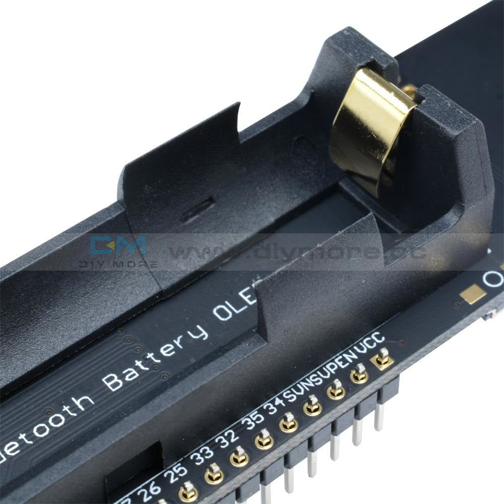 thumbnail image 2 of ESP32 Development Board – WiFi, Bluetooth, 0.96" Yellow-Blue OLED, 18650 2 of 6