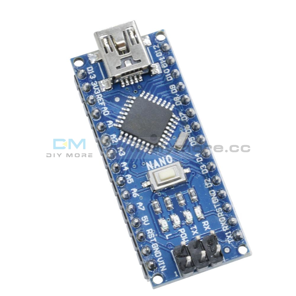 Mini USB Nano V3.0 ATmega328 Micro-controller 16M 5V CH340G board – diymore
