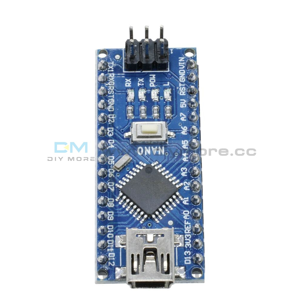Mini USB Nano V3.0 ATmega328 Micro-controller 16M 5V CH340G board – diymore